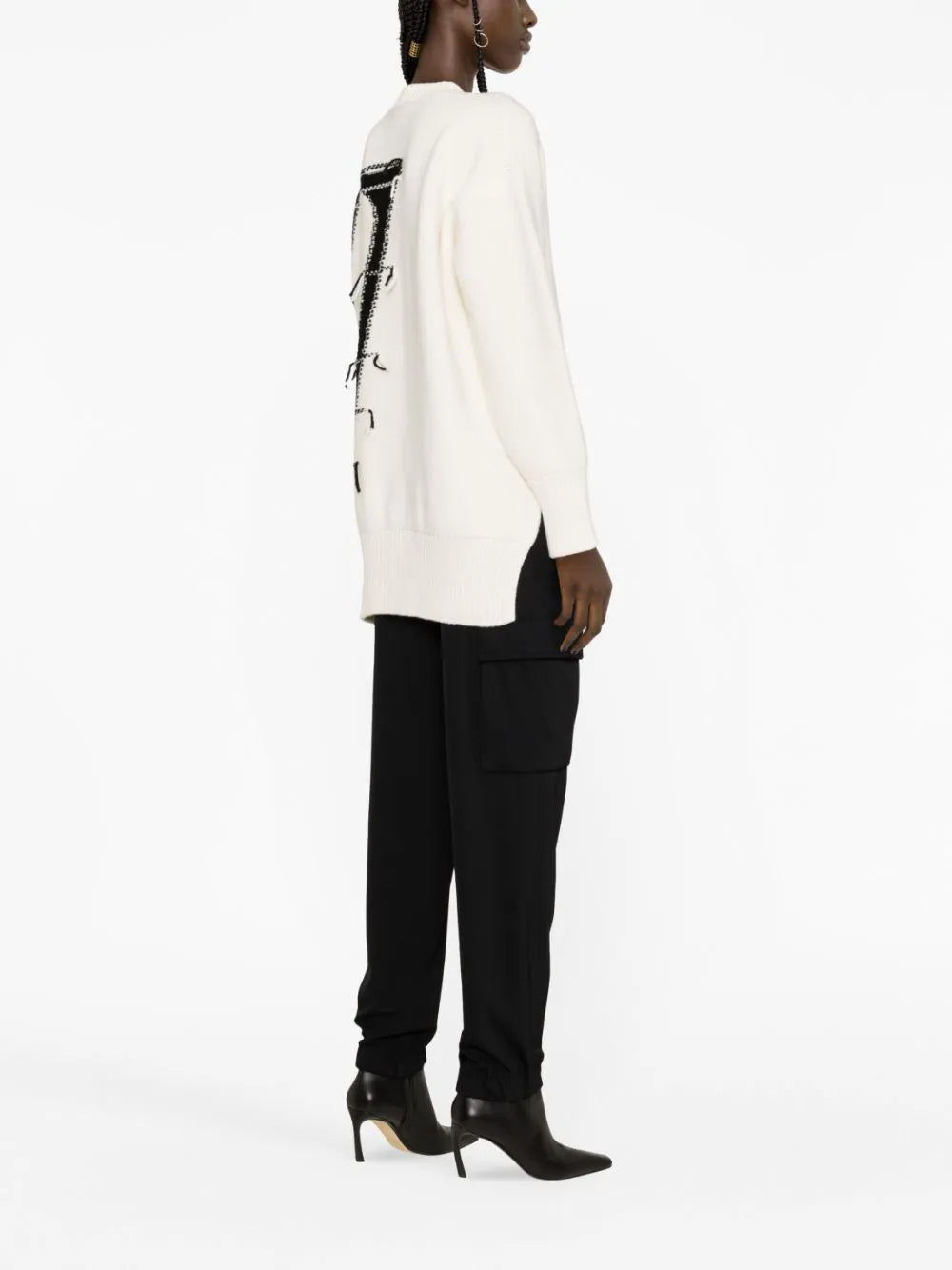 OFF-WHITE Ow Maxi Logo Jumper