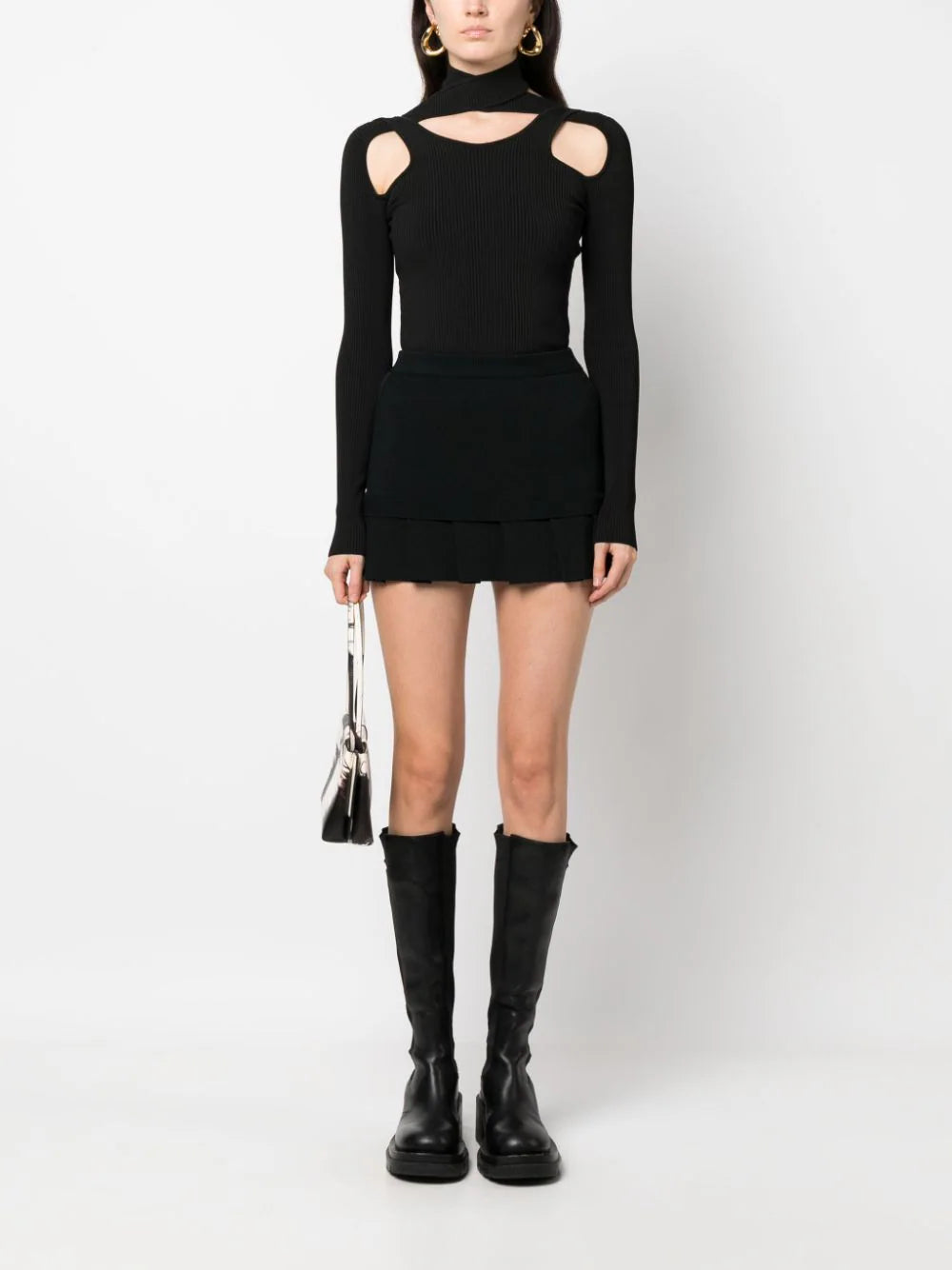 OFF-WHITE Pleated Mini Skirt