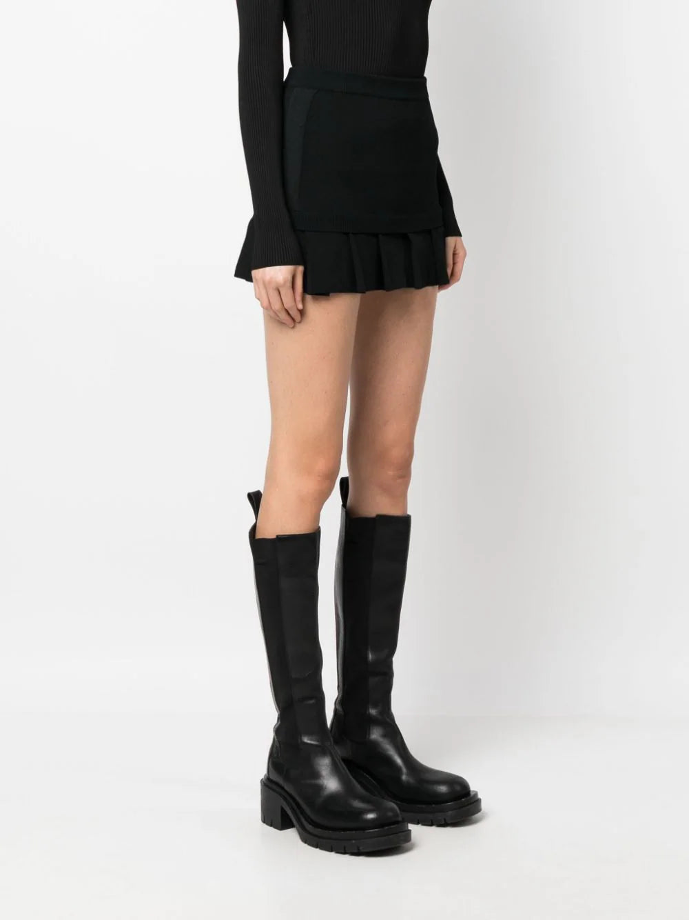OFF-WHITE Pleated Mini Skirt