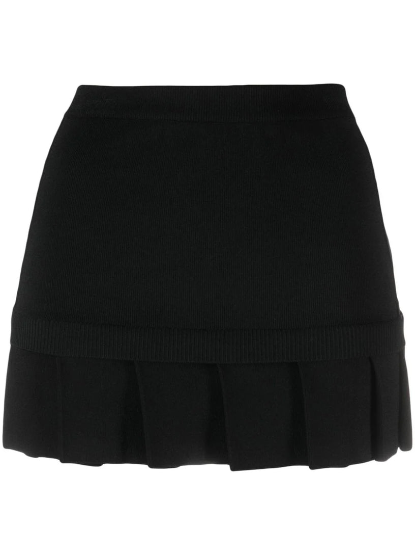 OFF-WHITE Pleated mini skirt