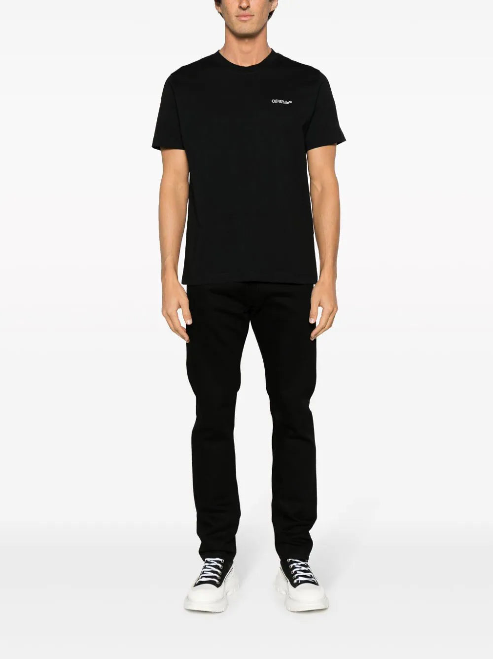 OFF-WHITE Scratch Tab Skate S/s Tee