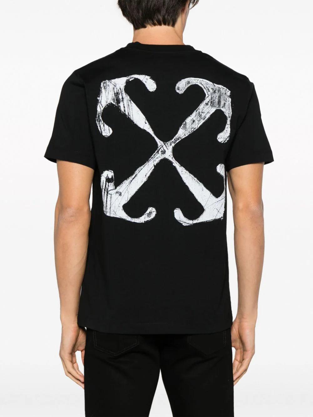 OFF-WHITE Scratch Tab Skate S/s Tee