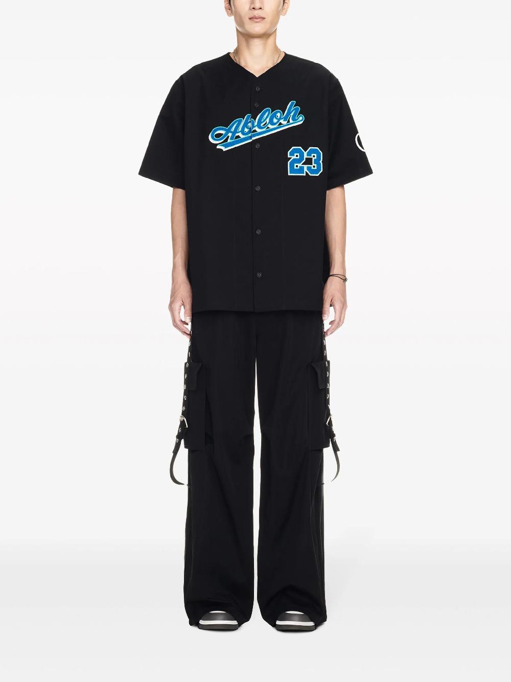 OFF-WHITE Short-sleeved Shirt With Baseball Logo