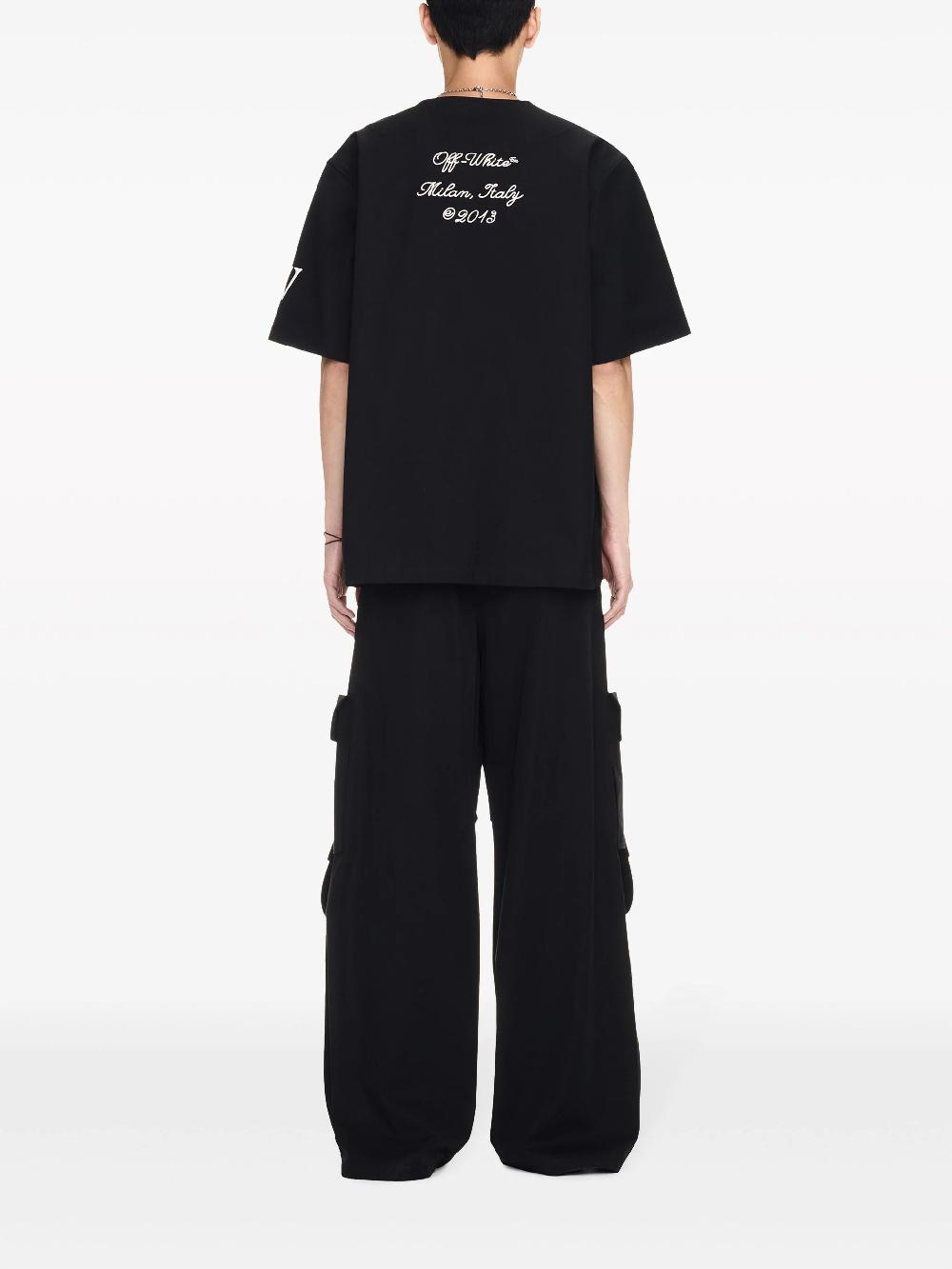 OFF-WHITE Short-sleeved Shirt With Baseball Logo