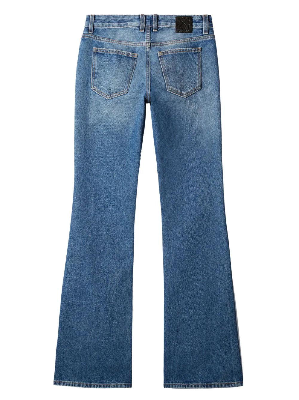 OFF-WHITE Slim Flared 5pkt Pants