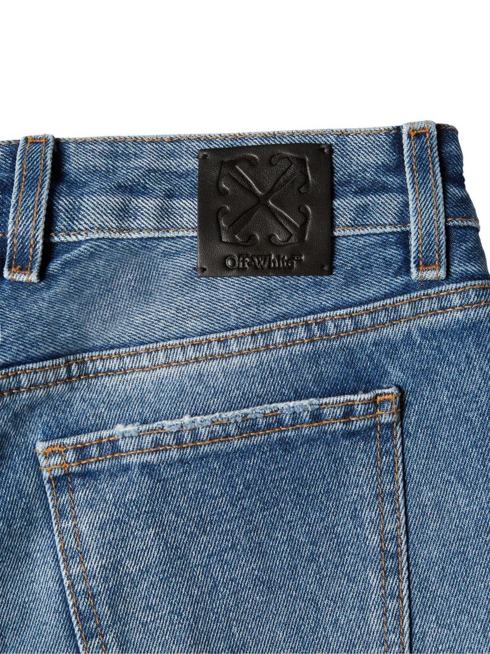 OFF-WHITE Slim Flared 5pkt Pants