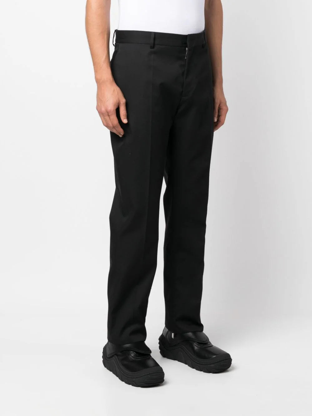 OFF-WHITE Straight Tailored Trousers