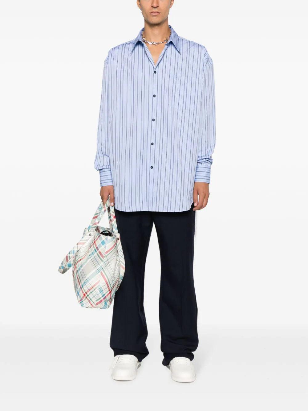 OFF-WHITE Striped Shirt With Logo