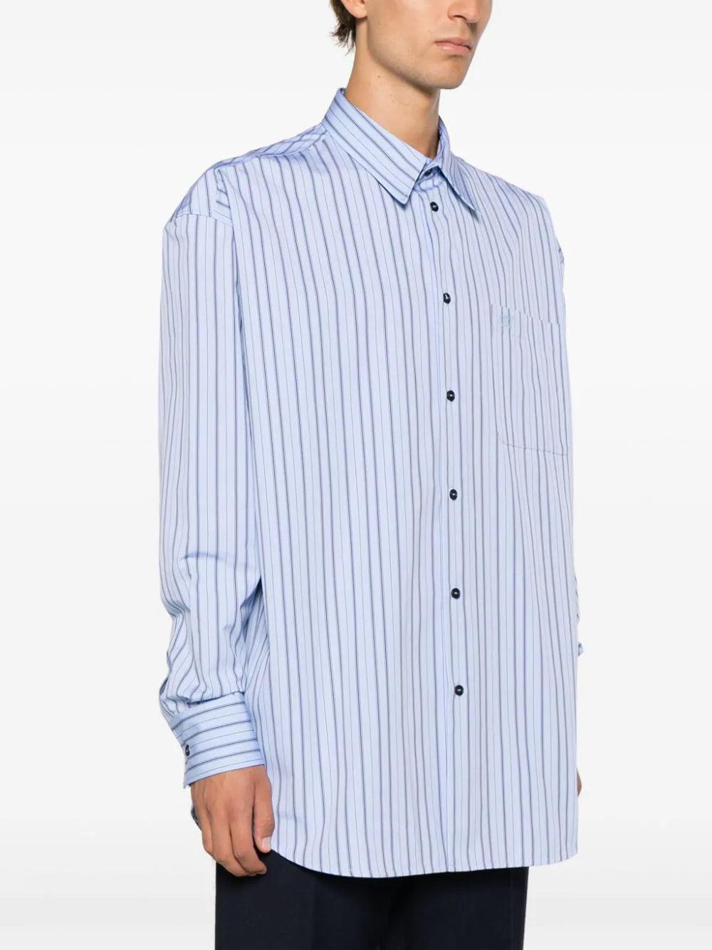 OFF-WHITE Striped Shirt With Logo
