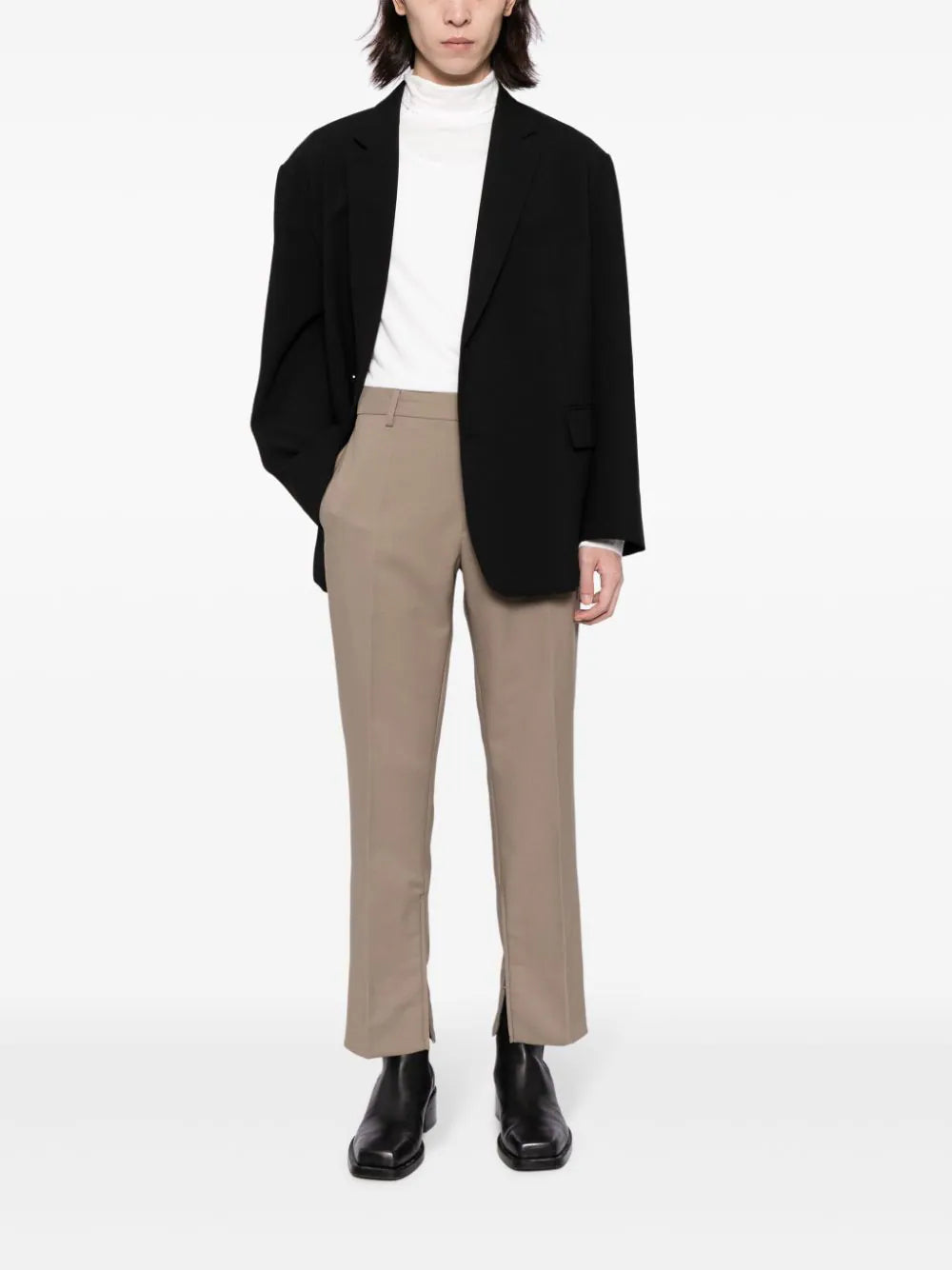 OFF-WHITE Tailored Trousers With Zip