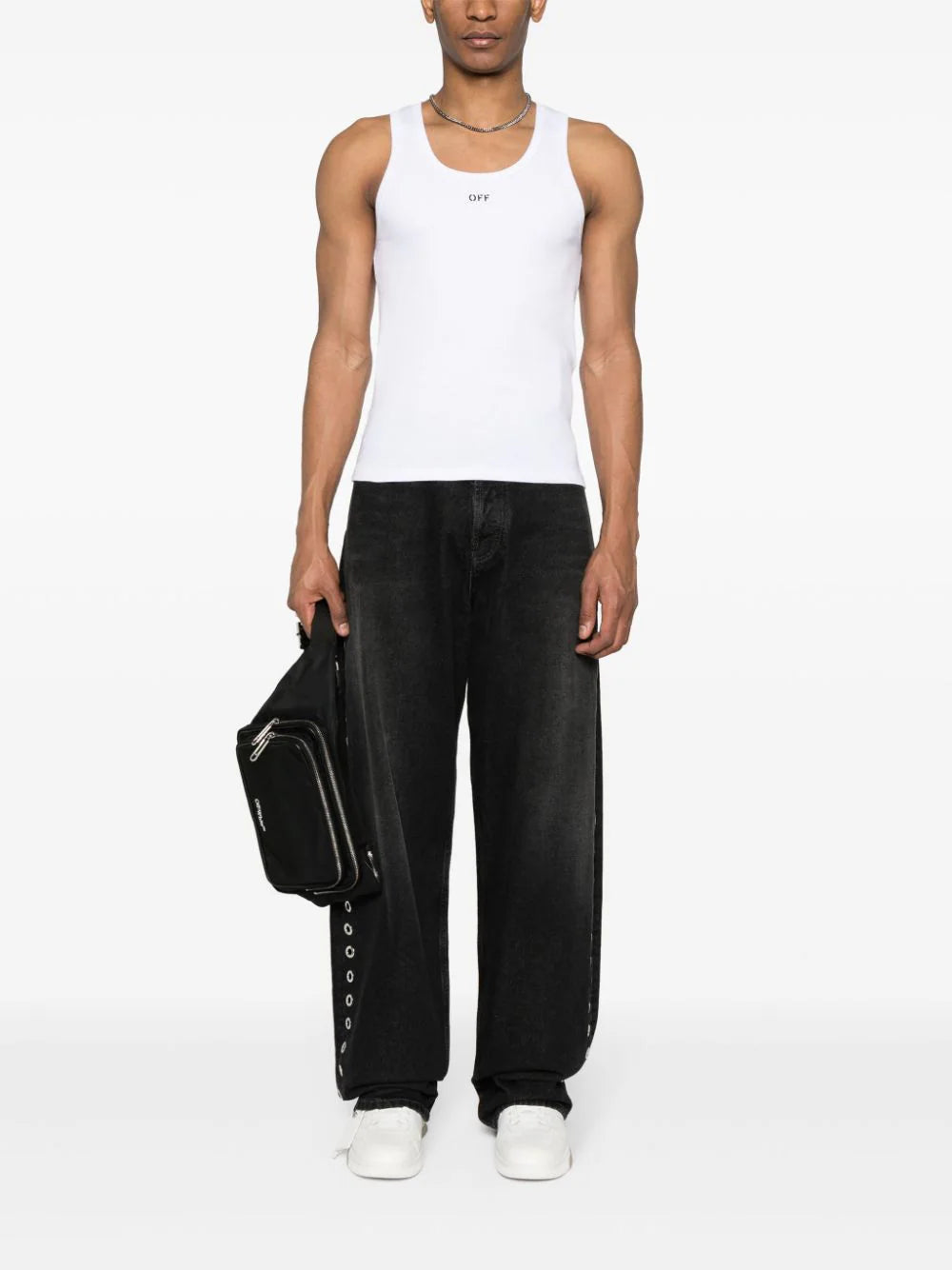 OFF-WHITE Tank Top With Logo