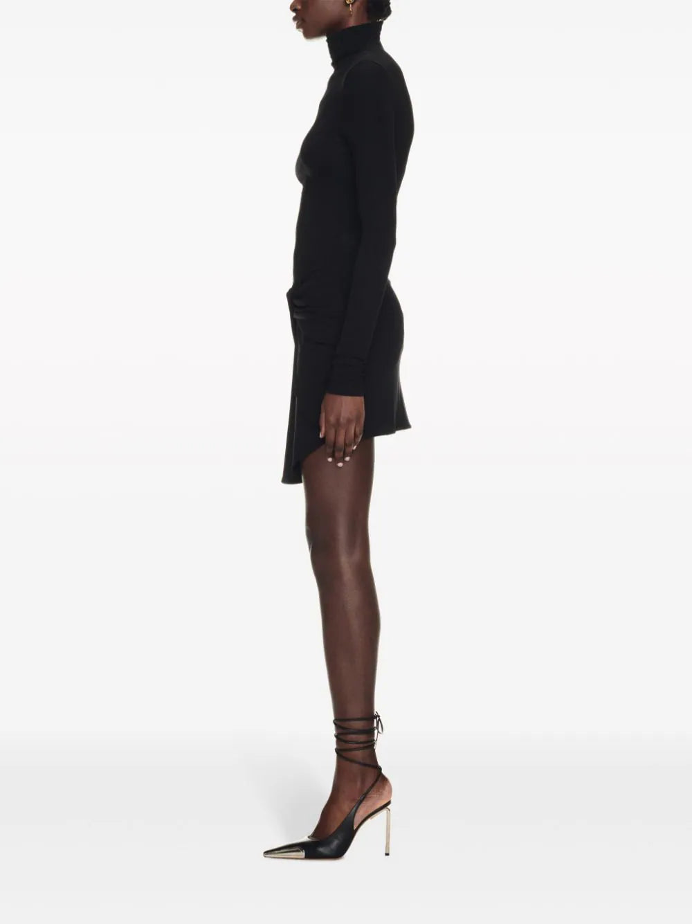 OFF-WHITE Twist Mini Dress