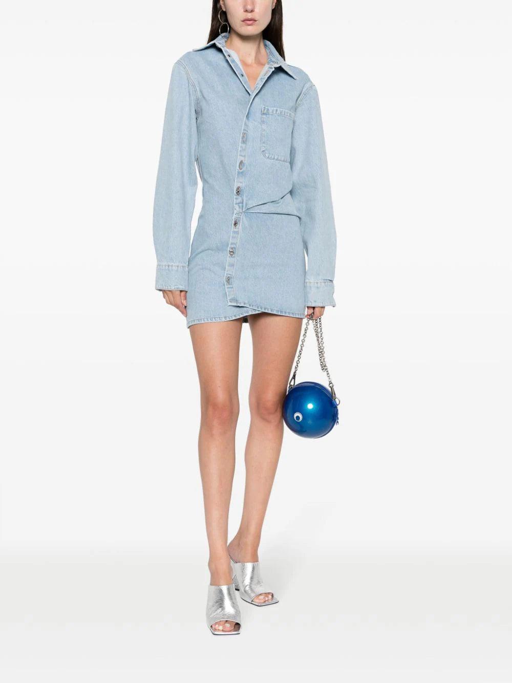 OFF-WHITE Twisted Mini Dress