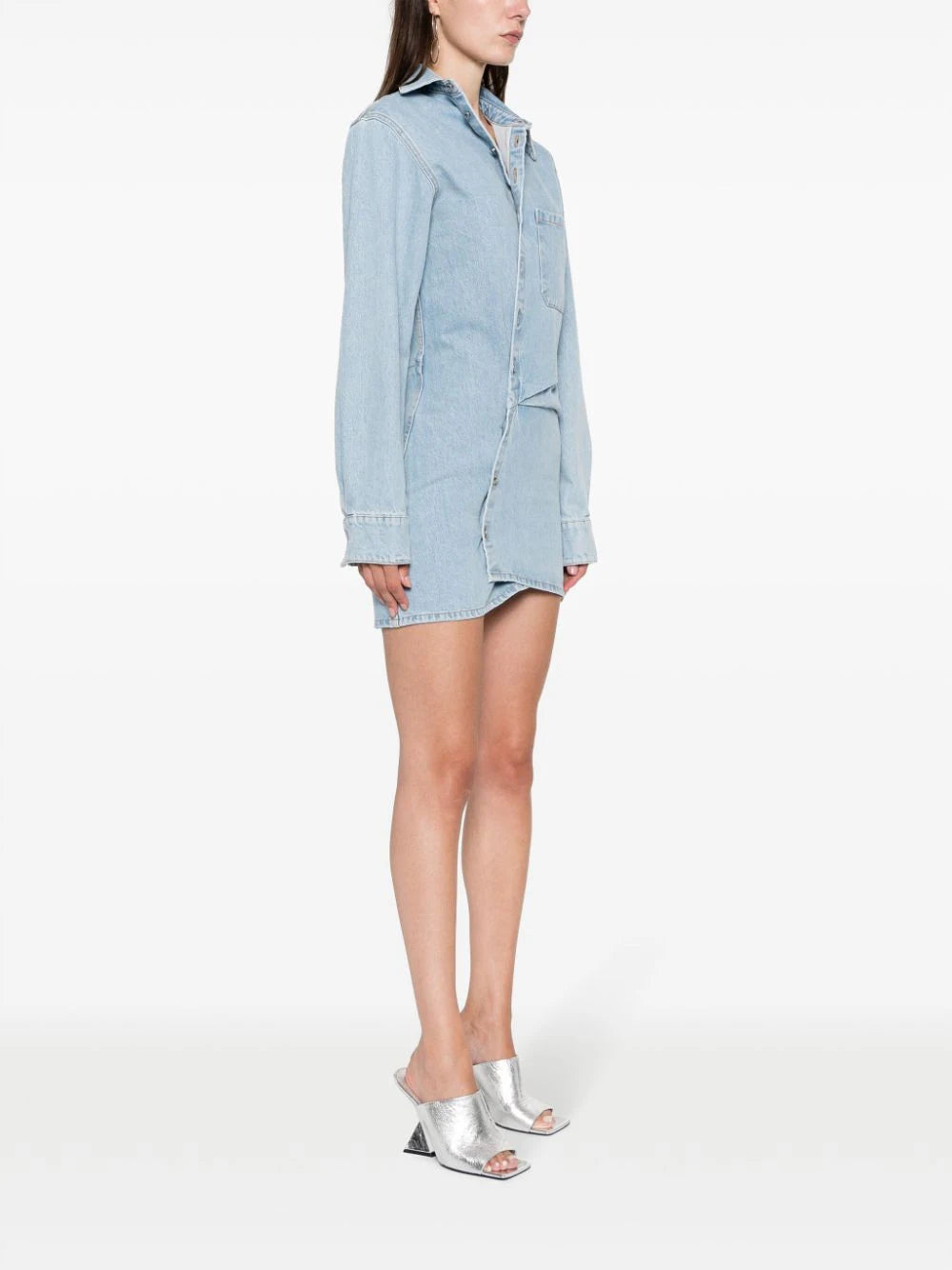 OFF-WHITE Twisted Mini Dress