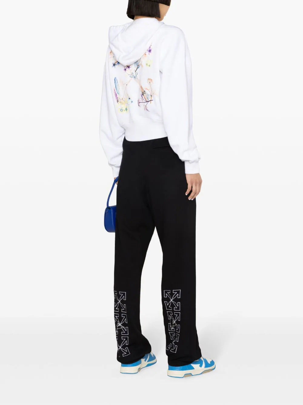 OFF-WHITE Xray Arrow Crop Sweatshirt