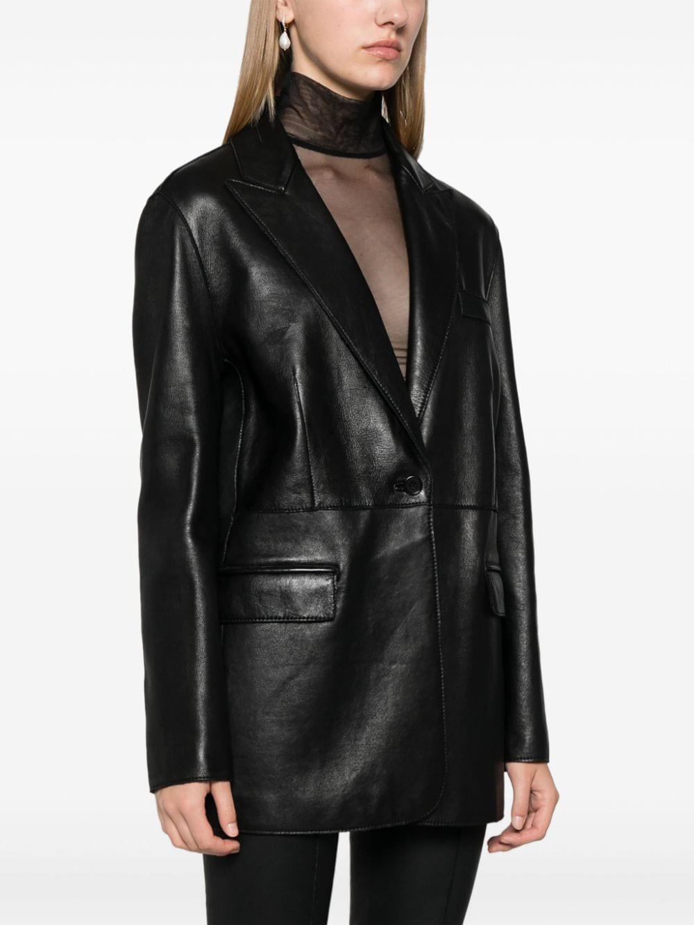 P.A.R.O.S.H. Leather Jacket