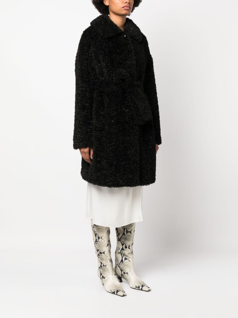 P.A.R.O.S.H. Perform Faux Fur Coat
