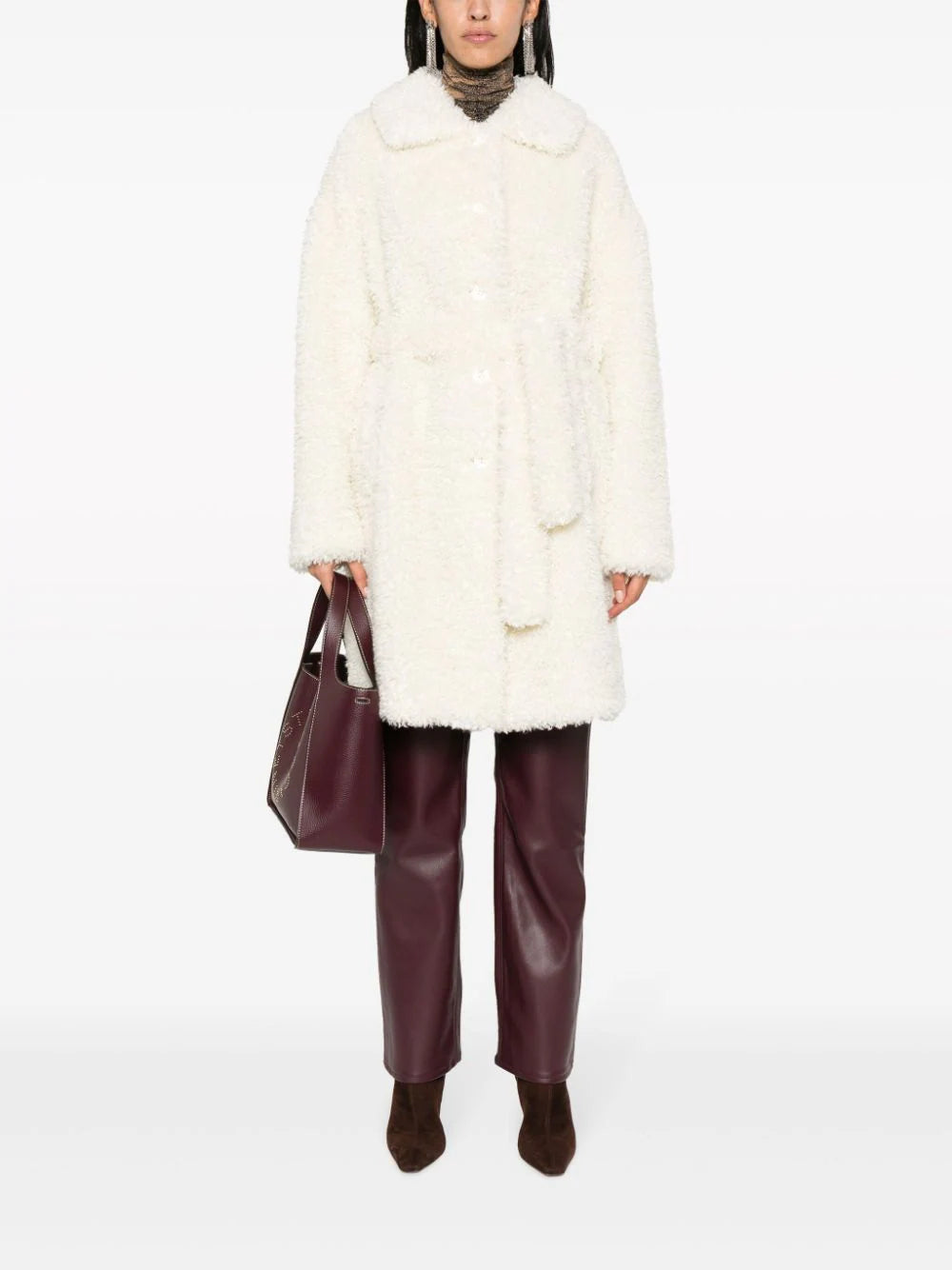 P.A.R.O.S.H. Perform Faux Fur Coat