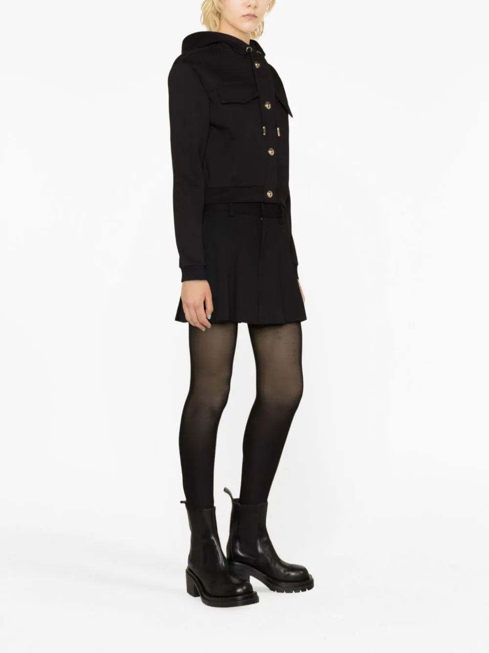 P.A.R.O.S.H. Plisse' Mini Skirt