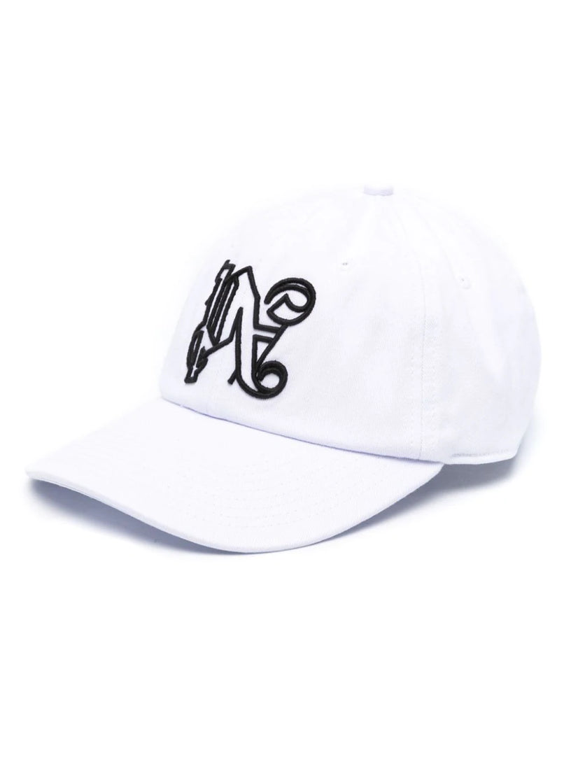 PALM ANGELS Baseball cap with monogram