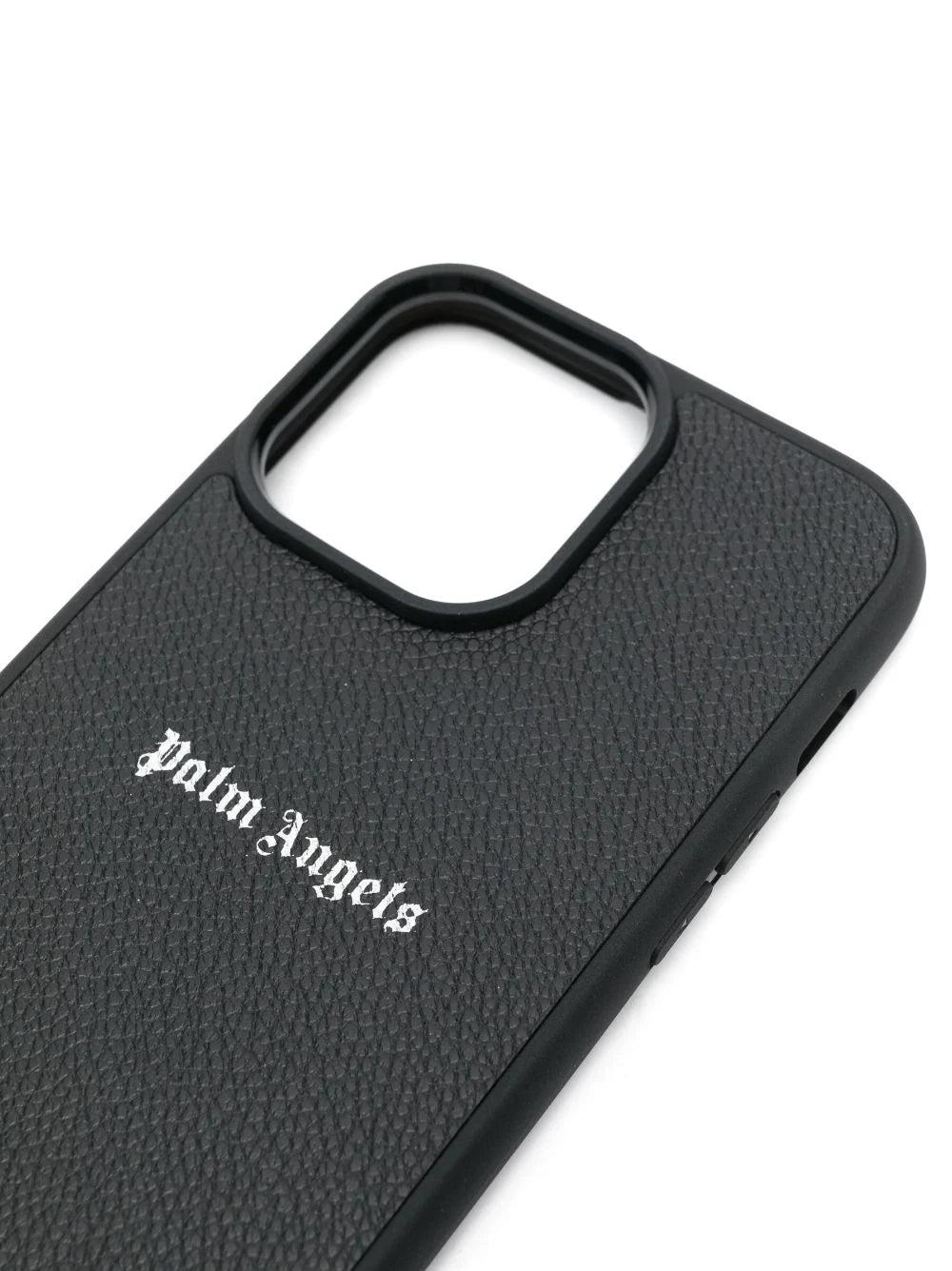 PALM ANGELS Basic Logo Iphone Case 14pro