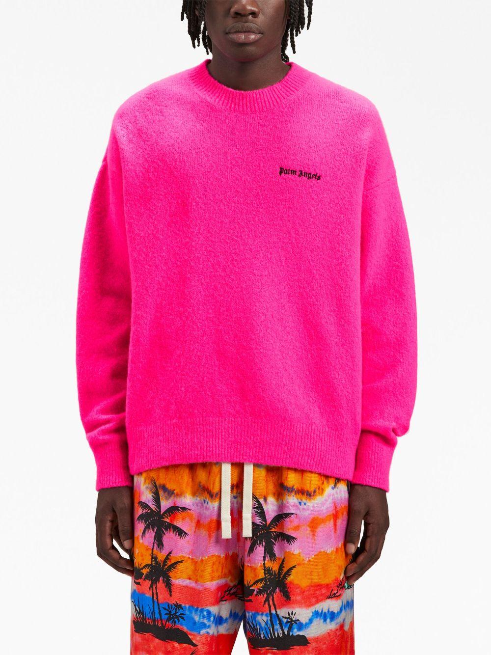 PALM ANGELS Basic Logo Sweater