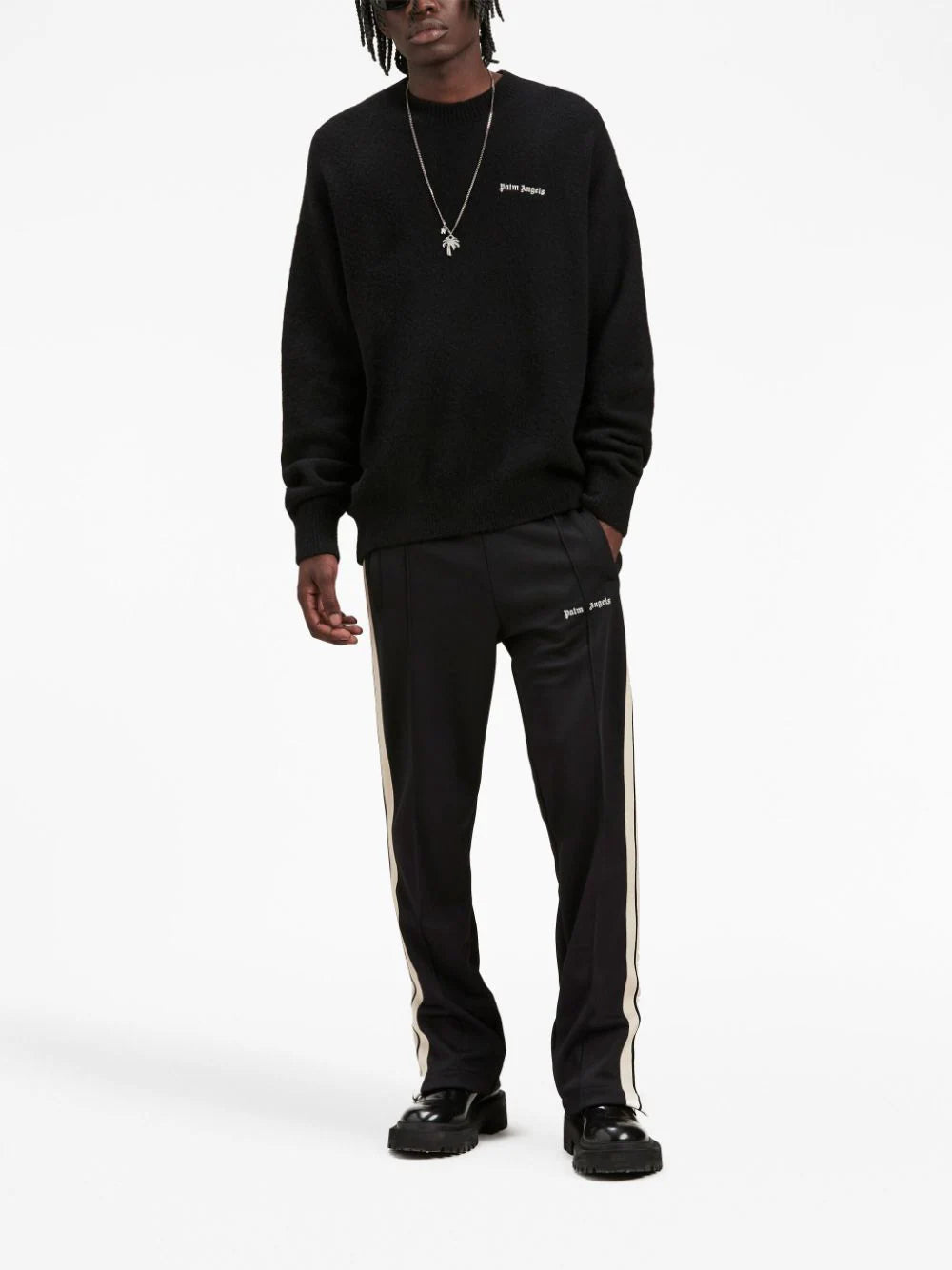 PALM ANGELS Basic Logo Sweater