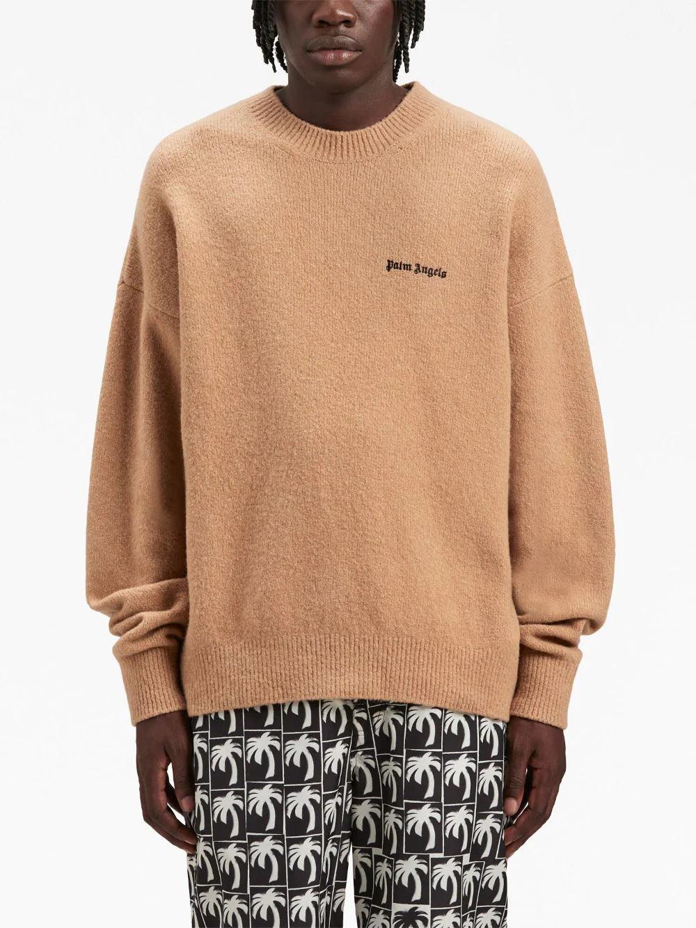 PALM ANGELS Basic Logo Sweater