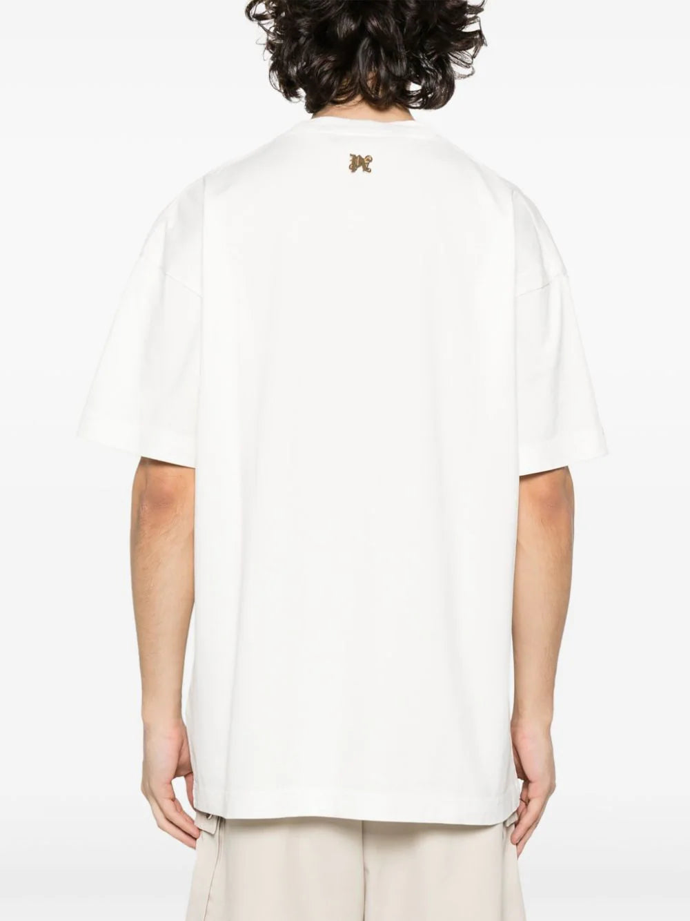 PALM ANGELS Burning Monogram T-shirt