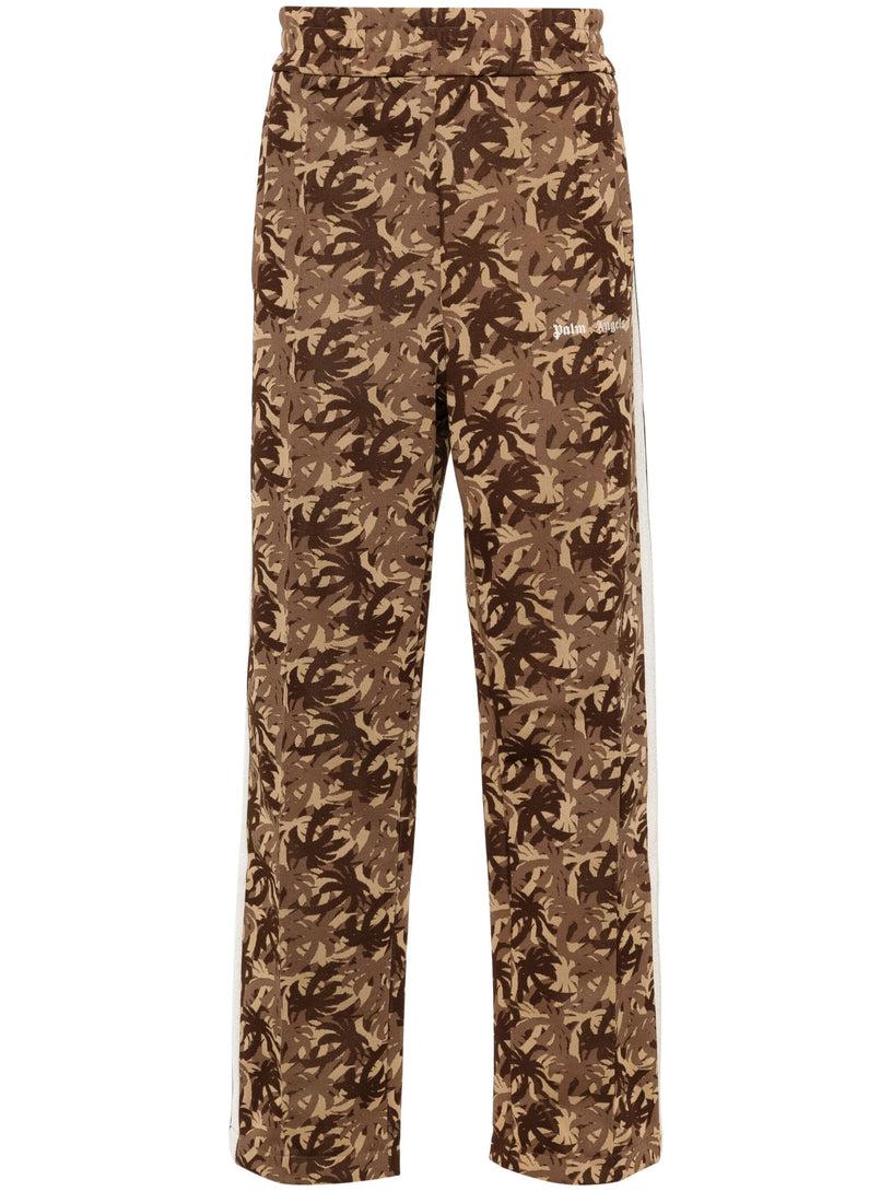 PALM ANGELS Camouflage track pants
