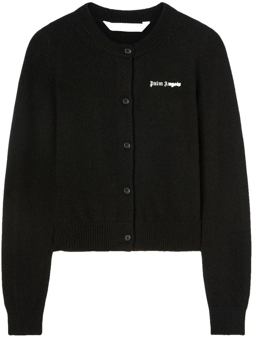 PALM ANGELS Classic logo cardigan