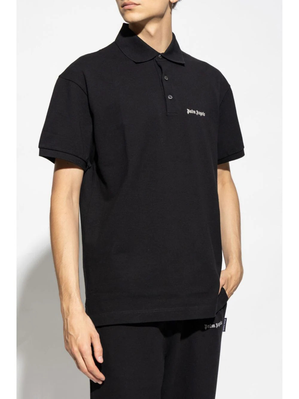 PALM ANGELS Classic Logo Polo Shirt