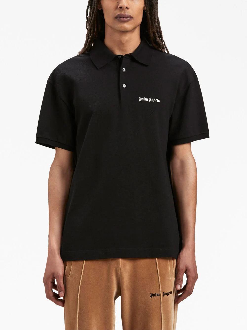 PALM ANGELS Classic Logo Polo Shirt