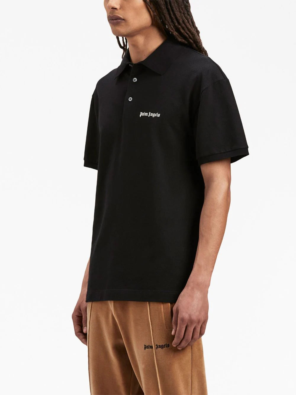 PALM ANGELS Classic Logo Polo Shirt