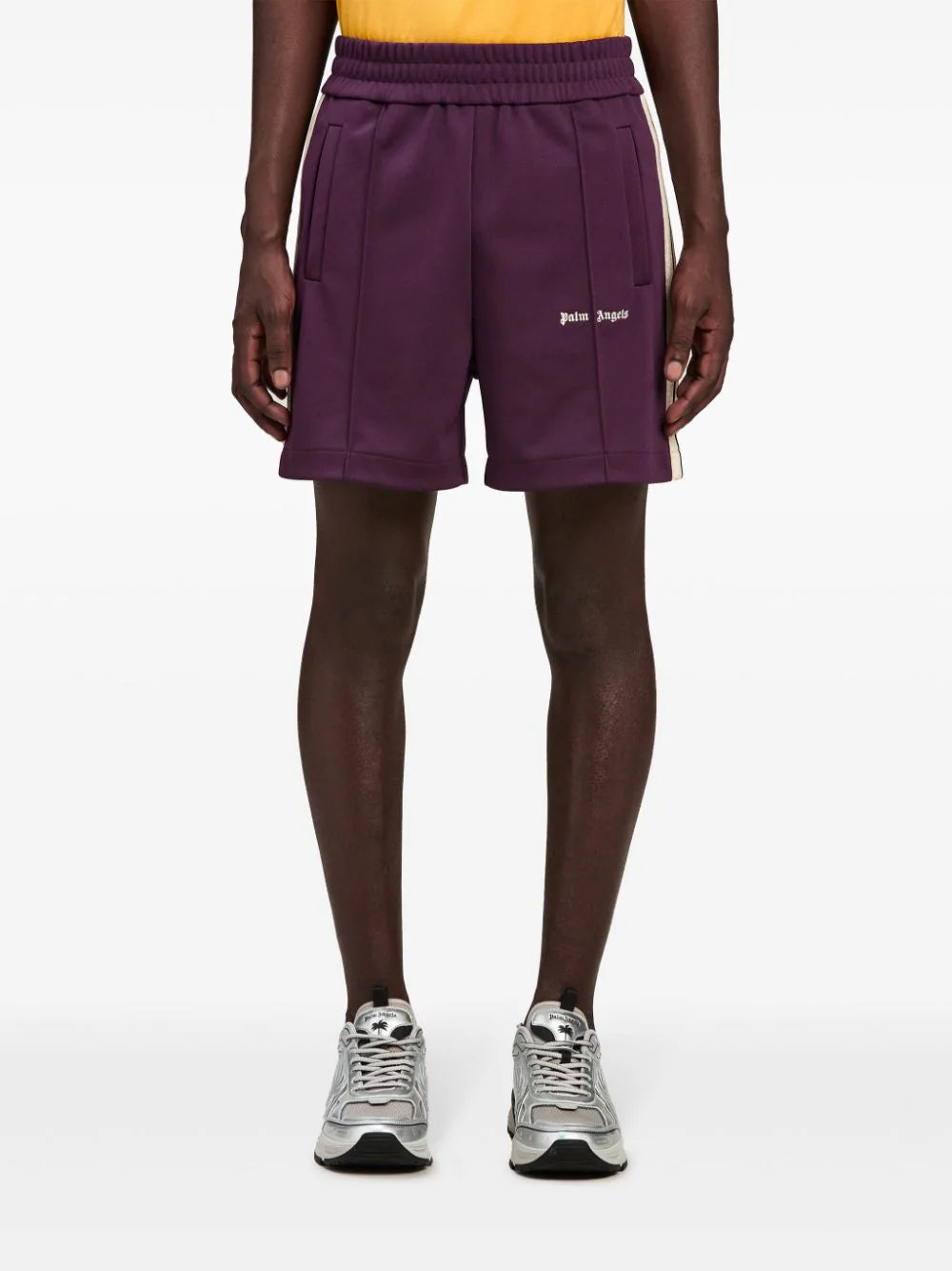 PALM ANGELS Classic Logo Track Shorts