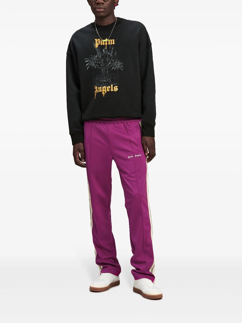 PALM ANGELS Classic Logo Track Trousers