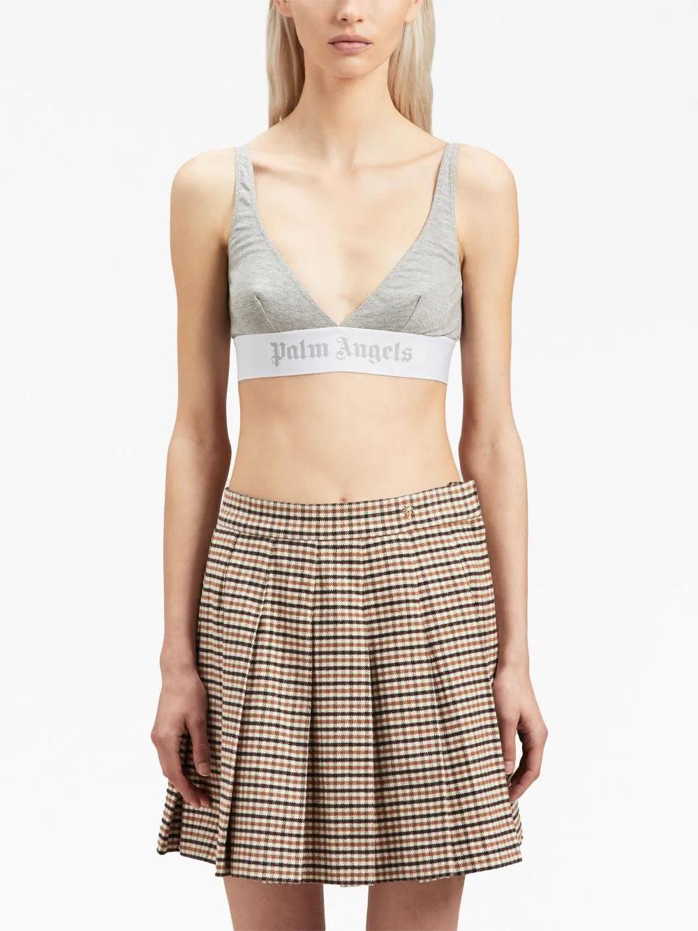 PALM ANGELS Classic Logo Triangle Bra