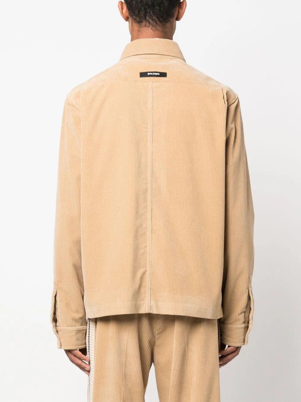 PALM ANGELS Corduroy Suit Tape Shirt