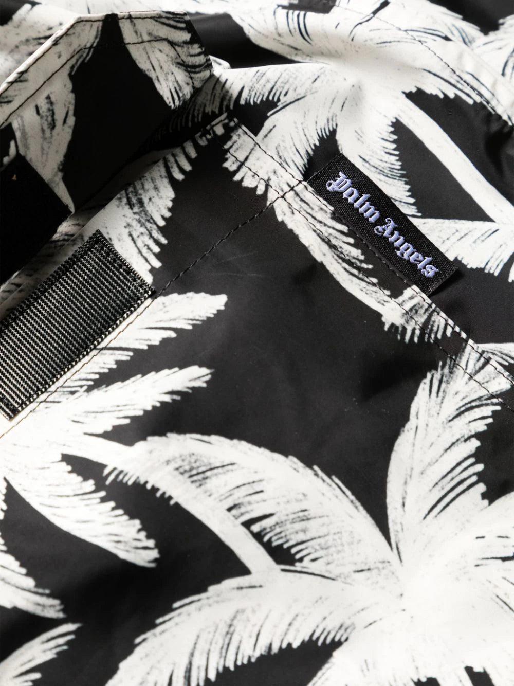 PALM ANGELS Costume Da Bagno Con Stampa Palm Tree