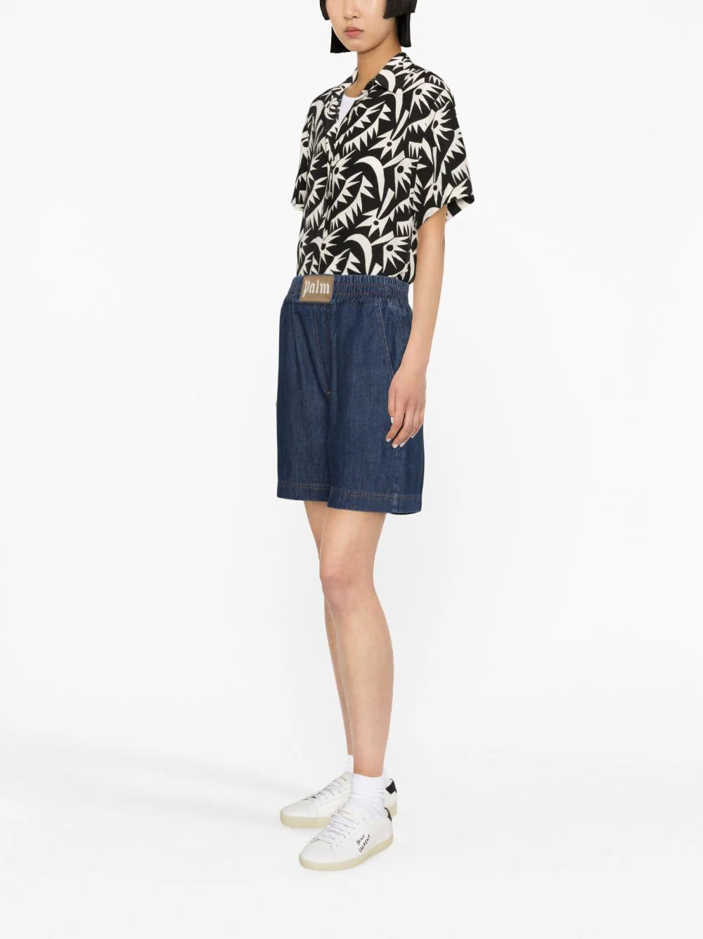 PALM ANGELS Denim Boxer Shorts