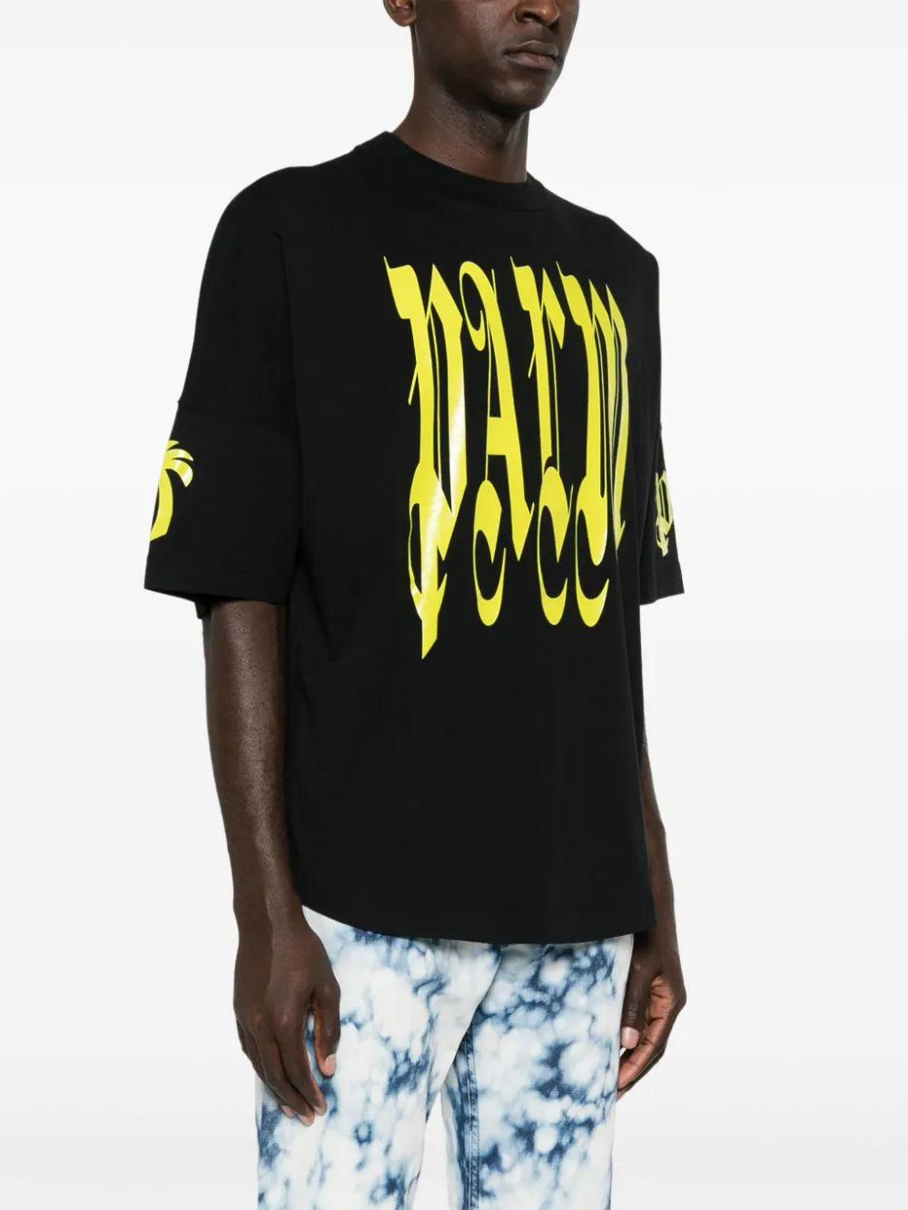 PALM ANGELS Gothic Logo Over T-shirt