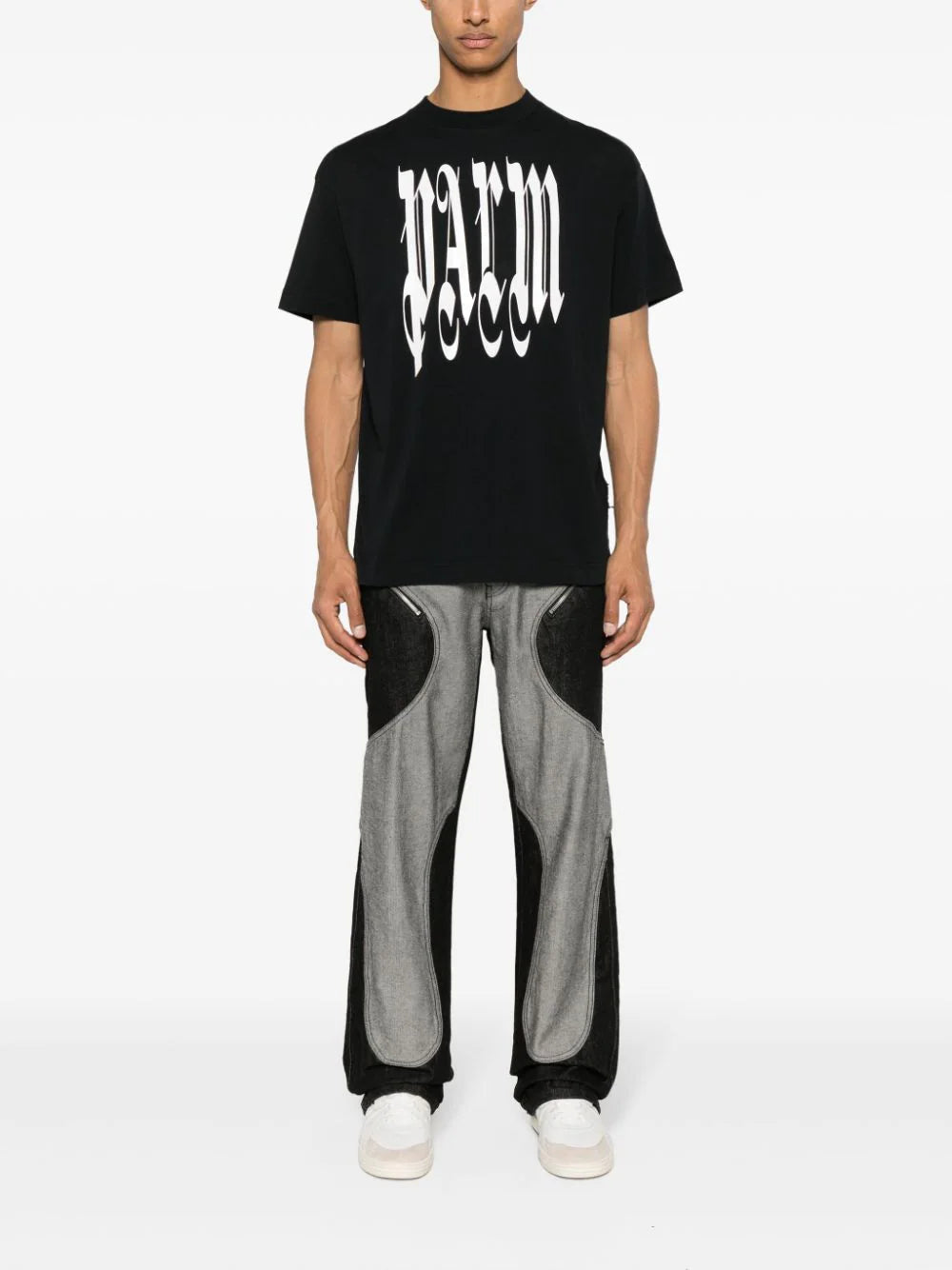 PALM ANGELS Gothic Logo T-shirt