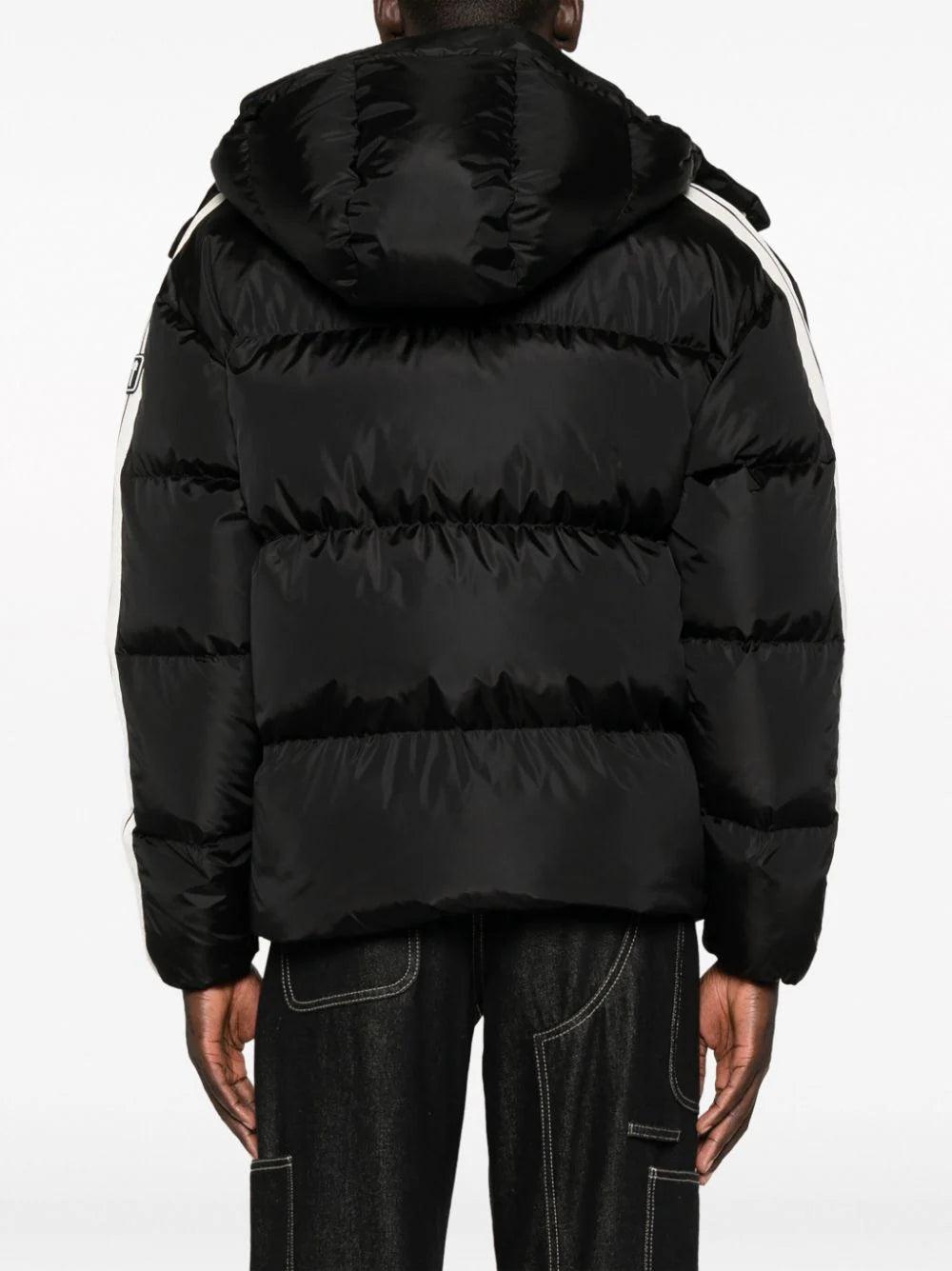 PALM ANGELS Hooded Track Down Jacket