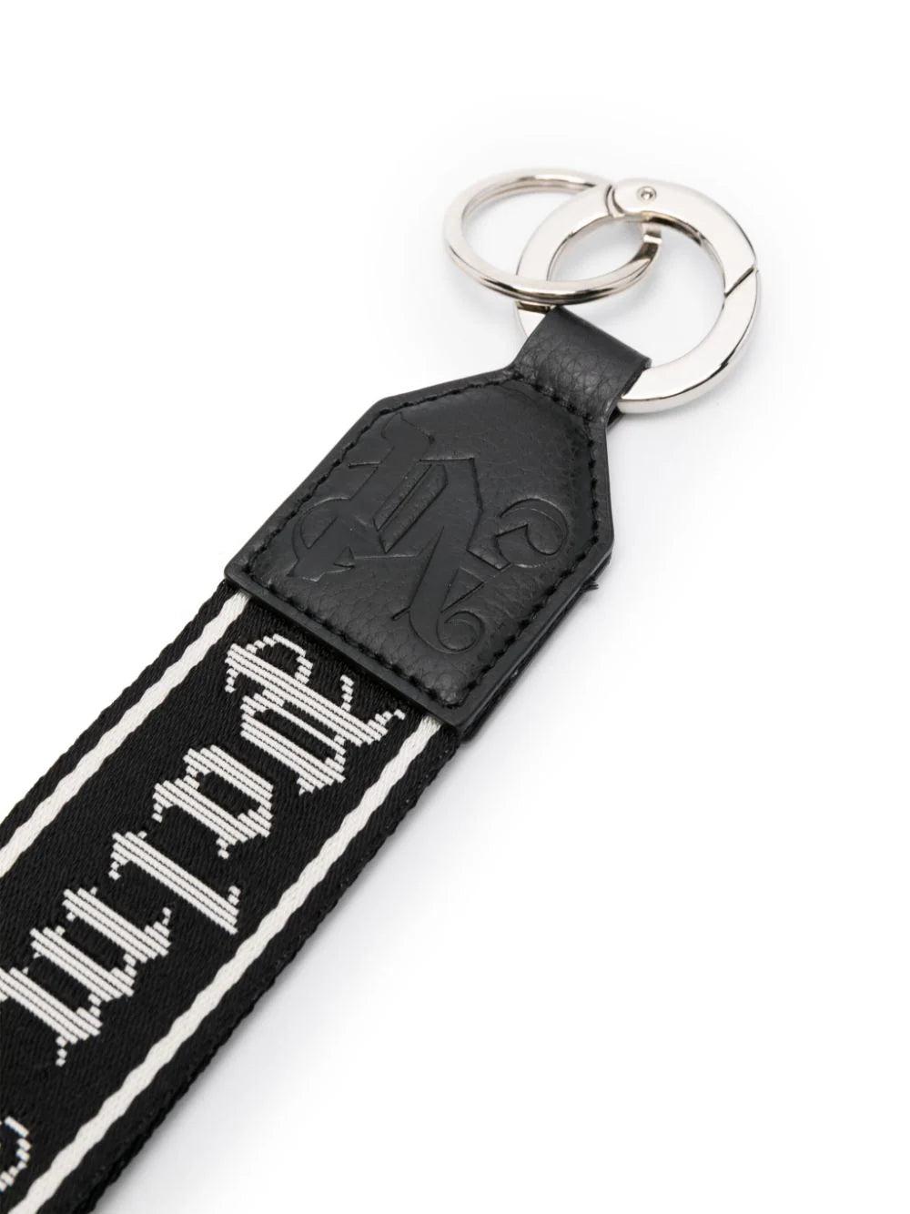 PALM ANGELS Key Ring With Jacquard Logo
