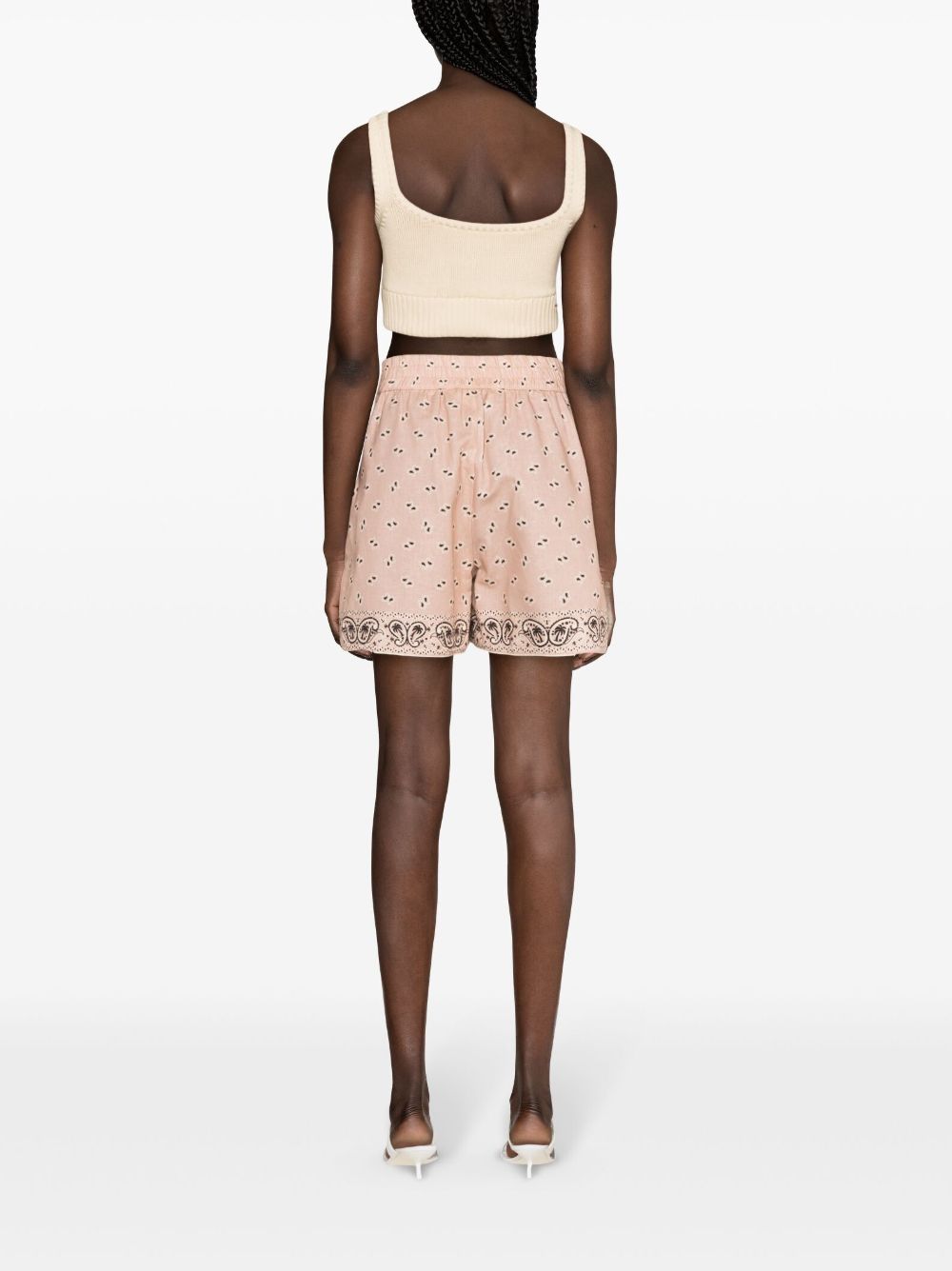 PALM ANGELS Knitted Top With Logo