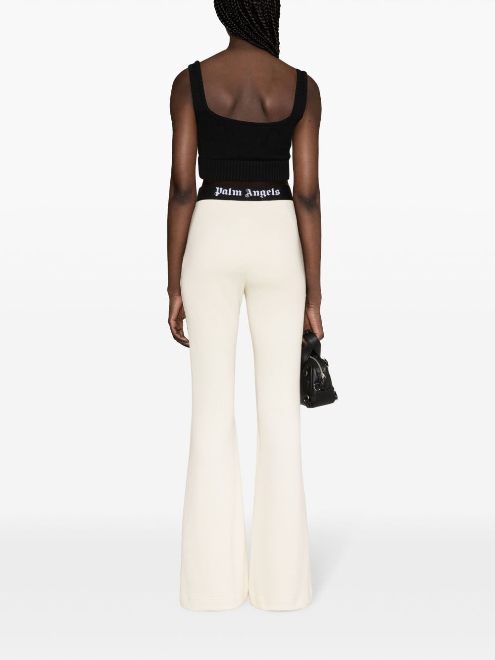 PALM ANGELS Knitted Top With Logo