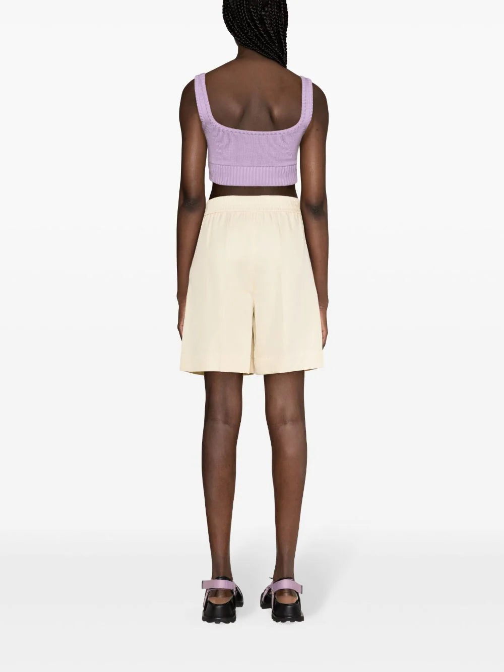 PALM ANGELS Knitted Top With Logo