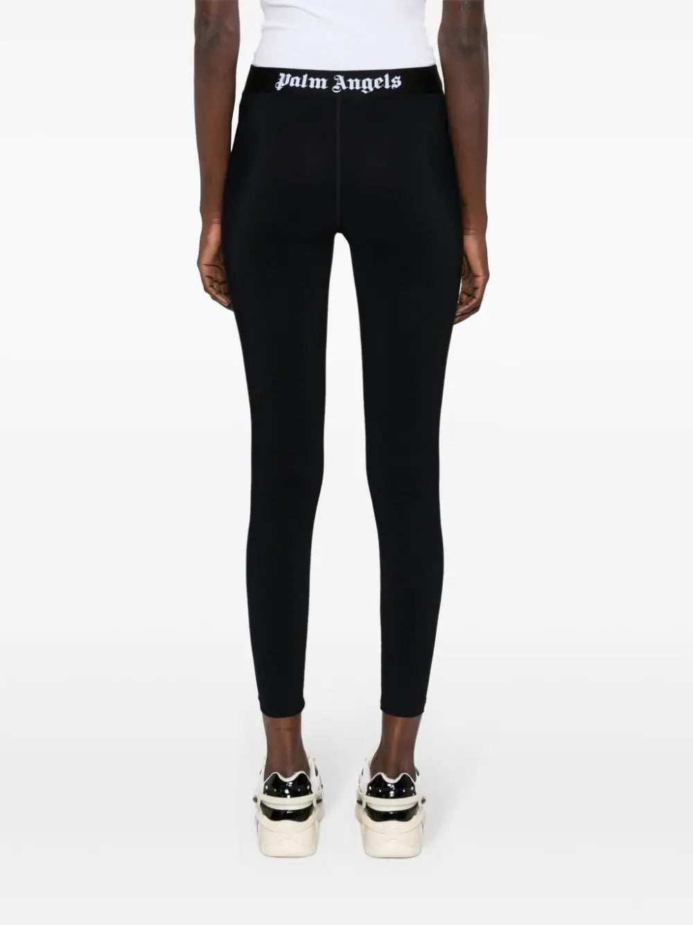 PALM ANGELS Leggings With Logoed Band