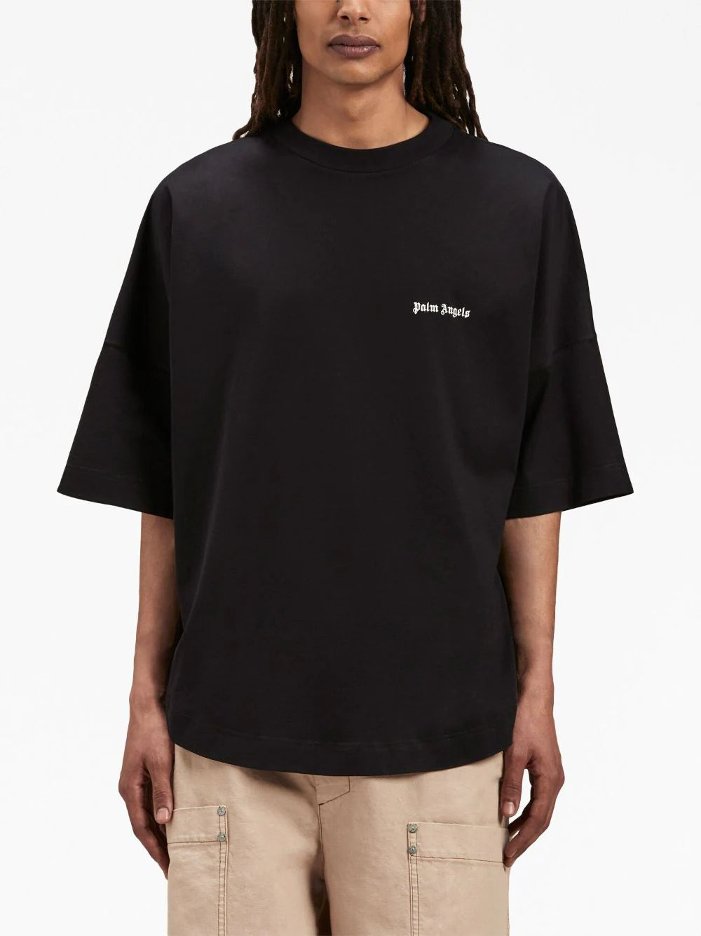 PALM ANGELS Logo Over T-shirt