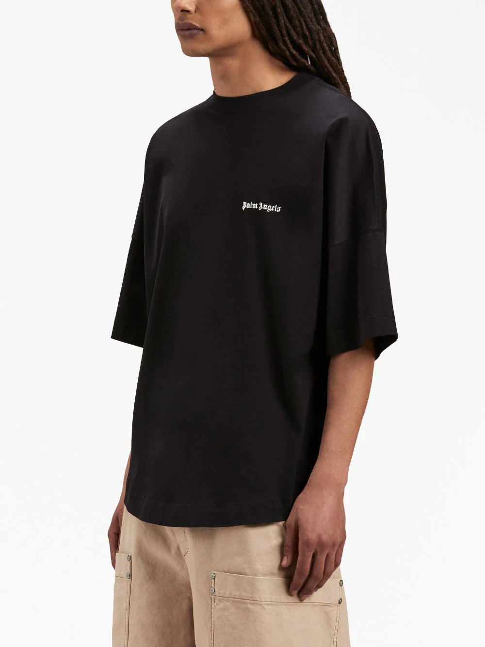 PALM ANGELS Logo Over T-shirt